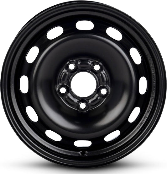 For 1995-2003 Ford Windstar 15 Inch Painted Black Rim - OE Direct Replacement - Road Ready Car Wheel