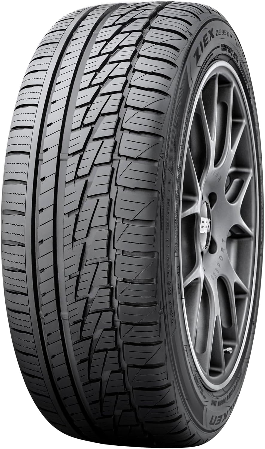 Falken Ziex ZE950 All-Season Radial Tire - 215/45R17 91W
