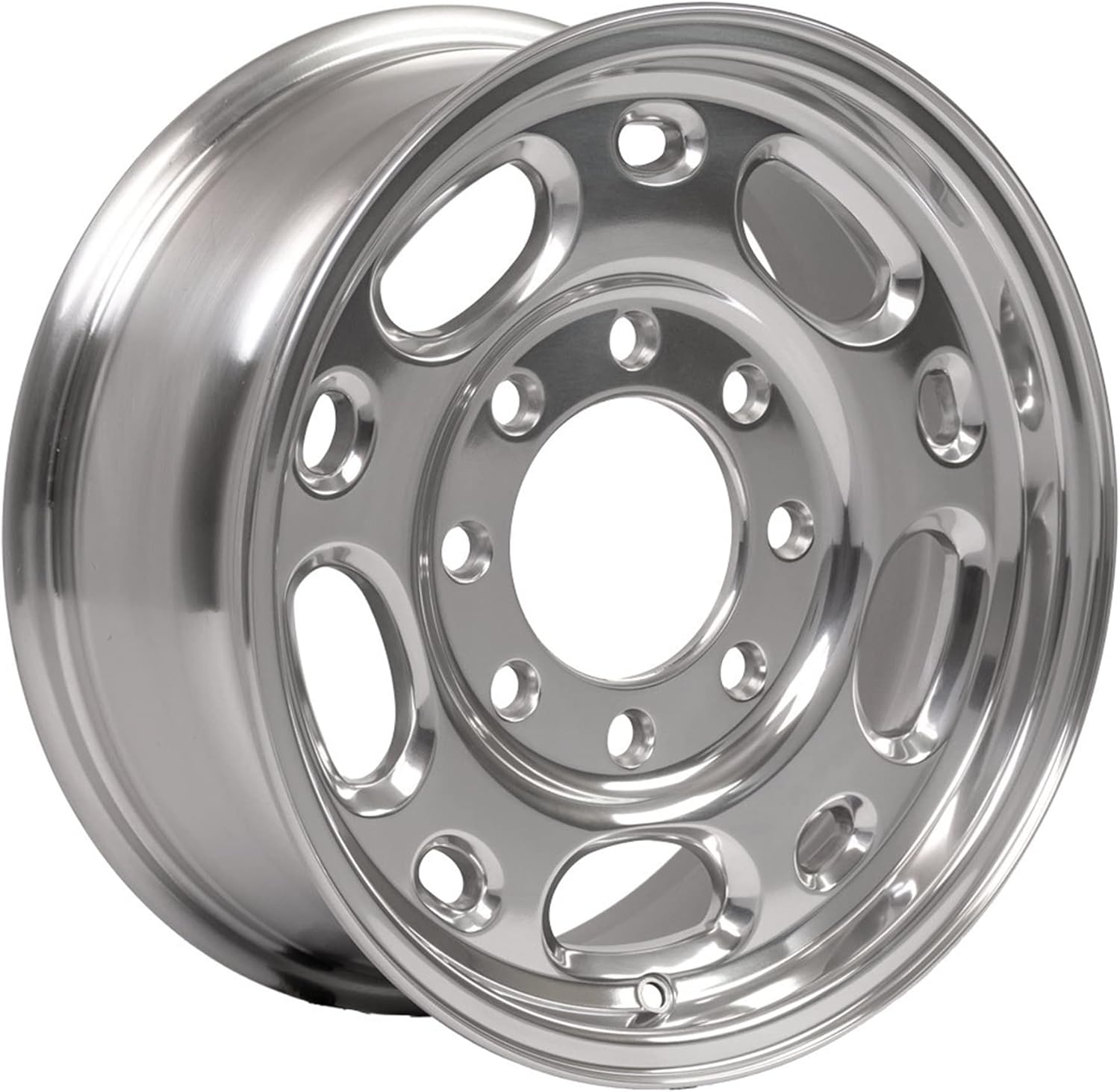 OE Wheels LLC CV82-16065-8650-28P Polished Wheel Painted (16 x 6.5 inches /8 x 165 mm, 28 mm Offset)