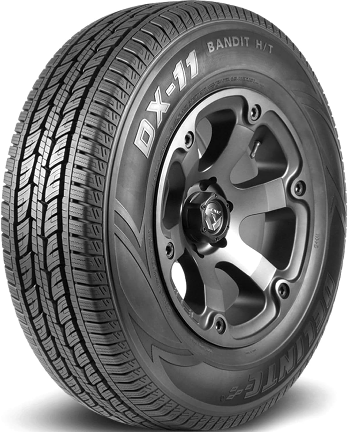 Delinte DX-11 Bandit H/T All-Season Truck/SUV Highway Radial Tire-265/60R18 265/60/18 265/60-18 114H Load Range SL 4-Ply BSW Black Side Wall UTQG 500AA