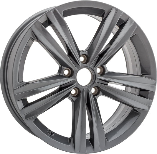 New 17x7" 17 Inch Premium Aluminum Alloy Wheel Rim Fits VW Volkswagen Jetta 2019 2020 2021 2022 | ALY70046U35N
