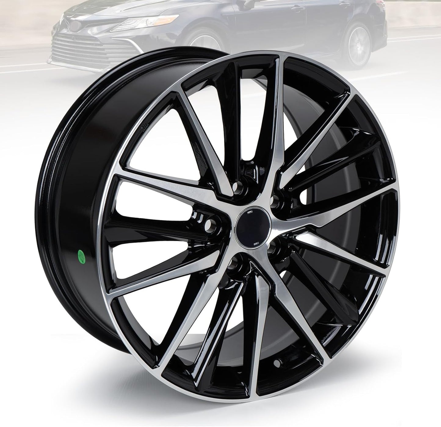 18\u201C x 8\u201D Wheels Rim for Toyota Camry 2021\/2022\/2023 Replacement Wheels Black 95093