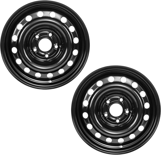 New 16 inch rim for 2013-2019 Nissan Sentra Painted Black Aluminum Alloy replacement wheel Rim - OE Direct Replacement 16x6.5" set of 1