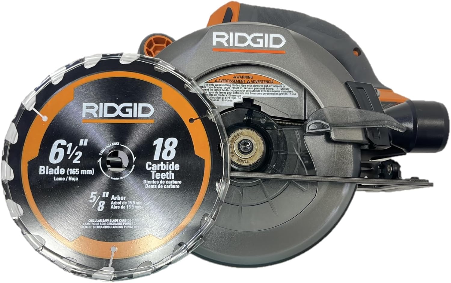 Ridgid 18V SubCompact Brushless Cordless 6 1/2 in. Circular Saw (Tool Only) R8656B