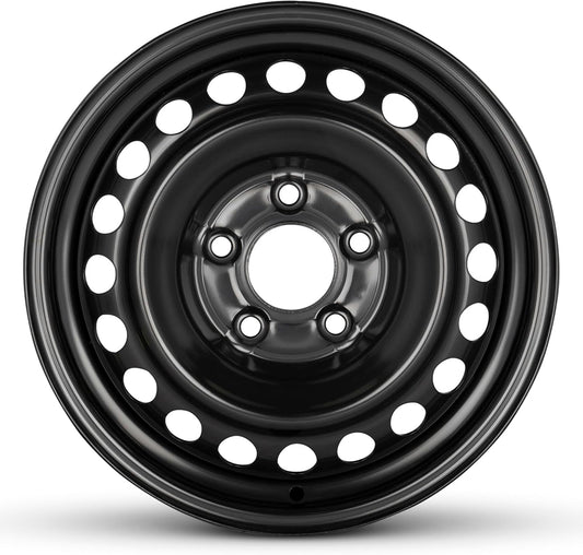 For 2011-2016 Hyundai Elantra 15 Inch Painted Black Steel - Genuine OEM Rim - Road Ready Car Wheel