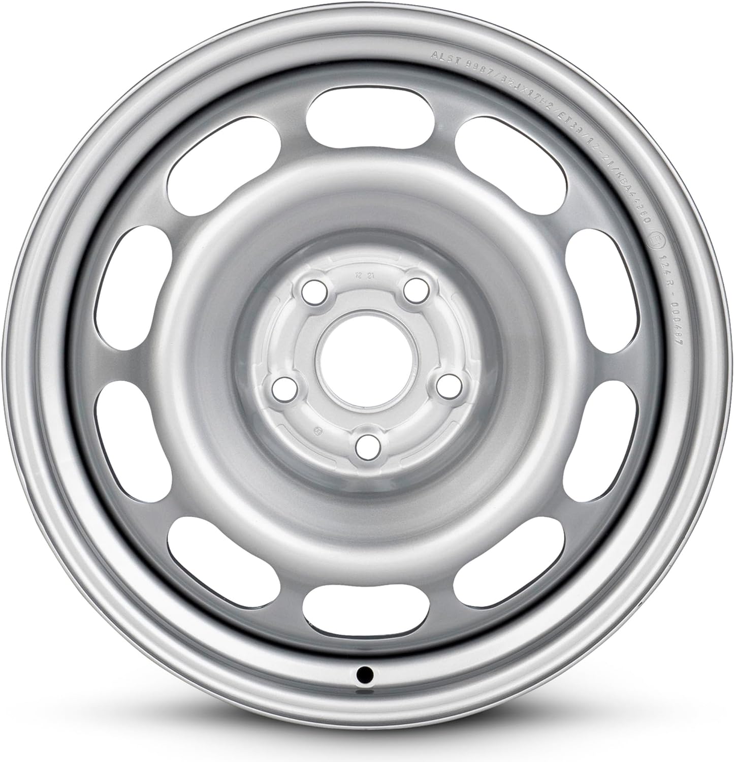 For 06-20 Suzuki SX4 17 Inch Painted Silver Steel Rim - OE Direct Replacement - Road Ready SUV Wheel