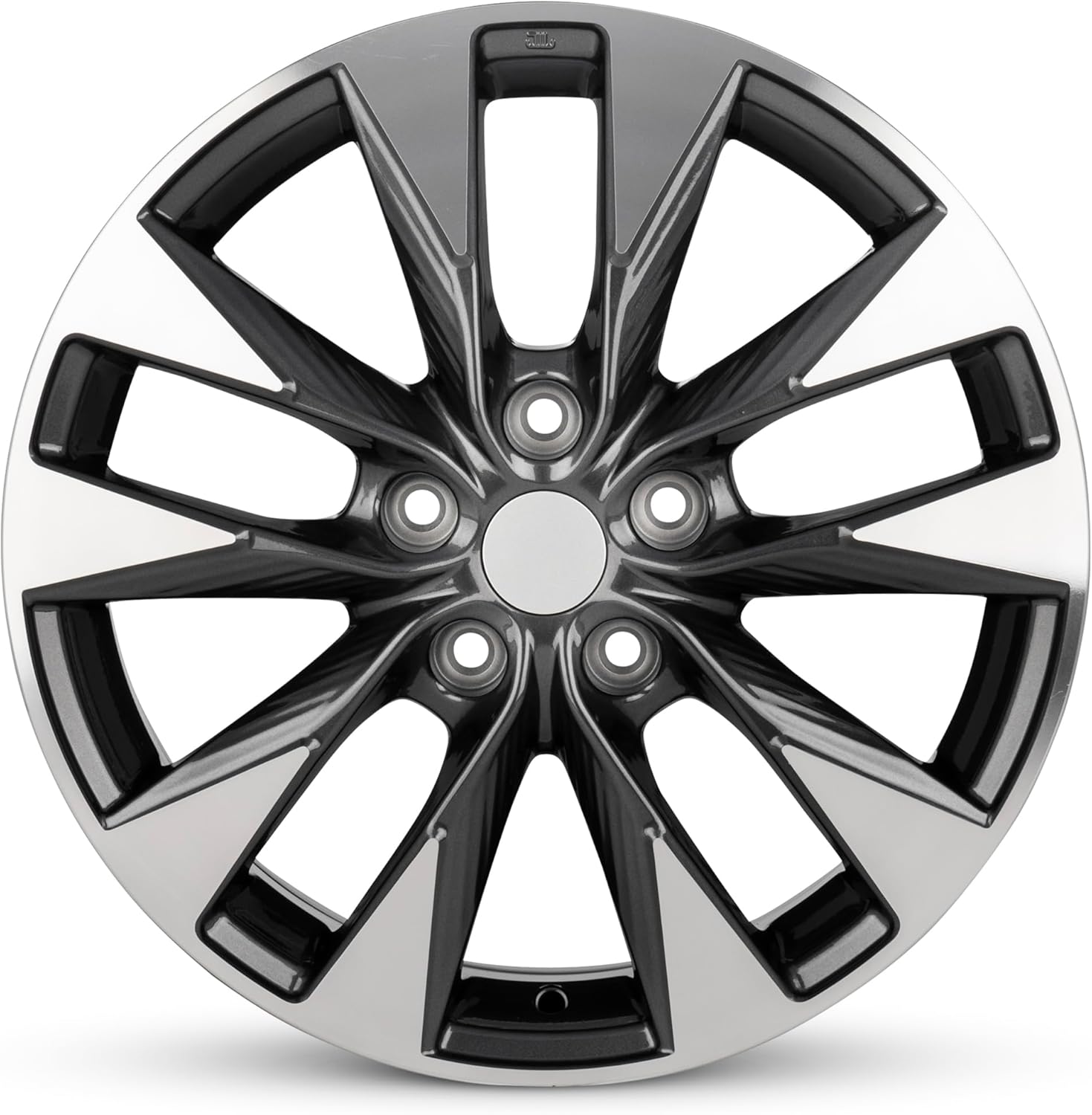 For 2016-2019 Nissan Sentra 17 Inch Painted Silver Rim - OE Direct Replacement - Road Ready Car Wheel