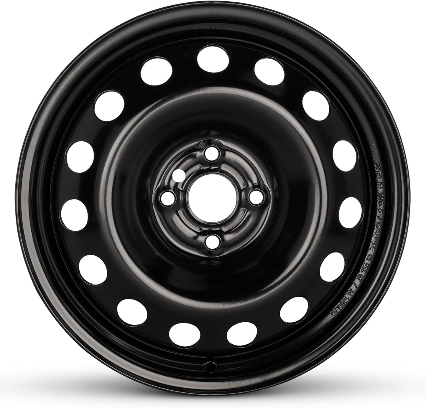 For 2016-2020 Toyota Yaris 16 Inch Painted Black Rim - OE Direct Replacement - Road Ready Car Wheel