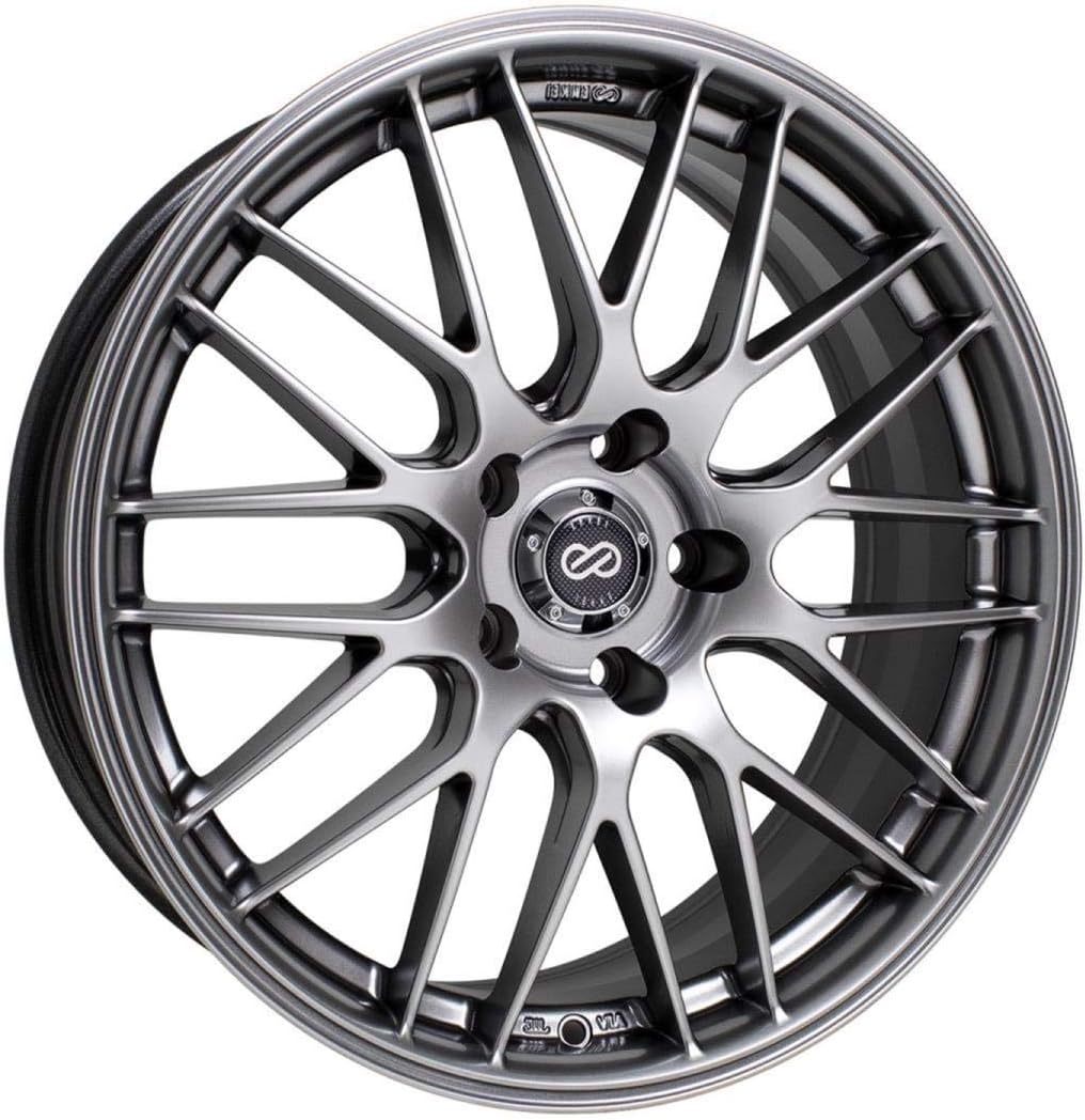 17x7 Enkei EKM3 (Hyper Silver) Wheels/Rims 5x114.3 (442-770-6545HS)