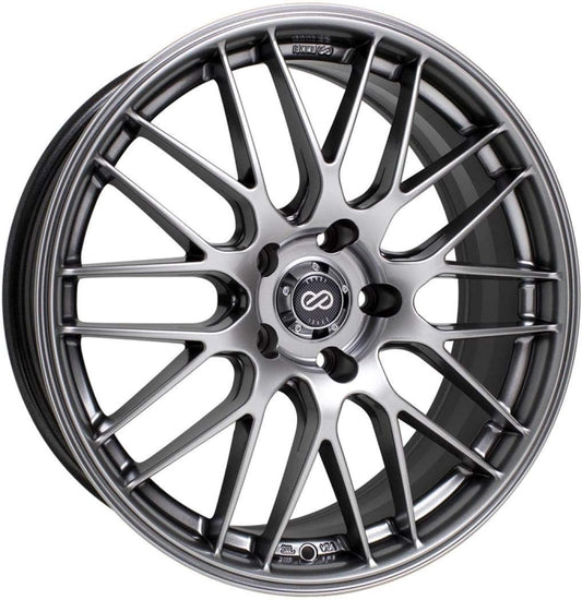 17x7 Enkei EKM3 (Hyper Silver) Wheels/Rims 5x114.3 (442-770-6545HS)
