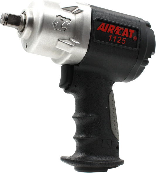 AIRCAT Pneumatic Tools 1125: 1/2" Composite Impact Wrench 1250 ft-lbs