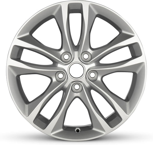 For 2016-2018 Chevrolet Malibu 17 Inch Painted Silver Rim - OE Direct Replacement - Road Ready Car Wheel