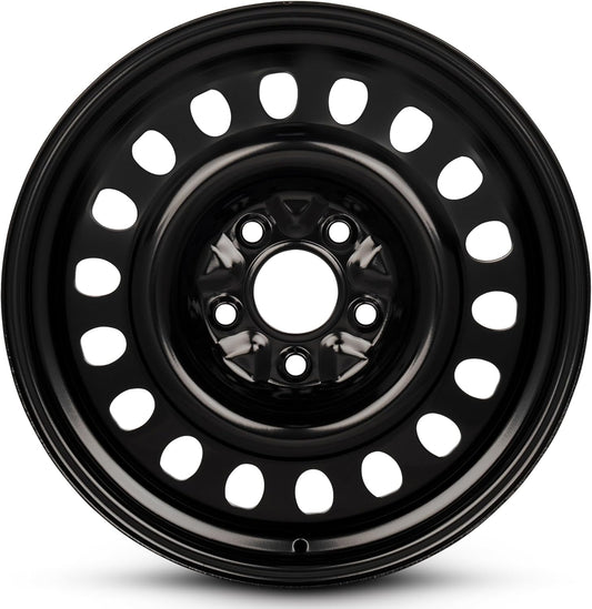 for 2011-2024 Dodge Durango 18 Inch Painted Black Rim - OE Direct Replacement - Road Ready Car Wheel