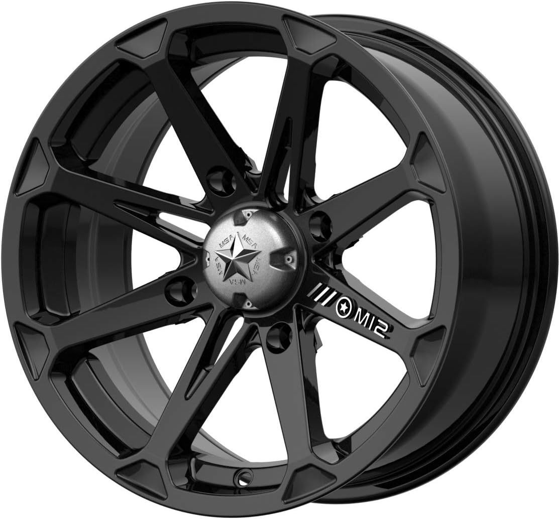 MSA Offroad Wheels MA12 14X7 4X137 G-BLK 10MM - M12-04737