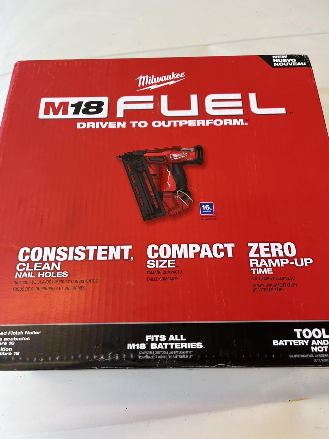 M18 16-Gauge Angled Finish Nailer 2841-20 (Tool-Only)