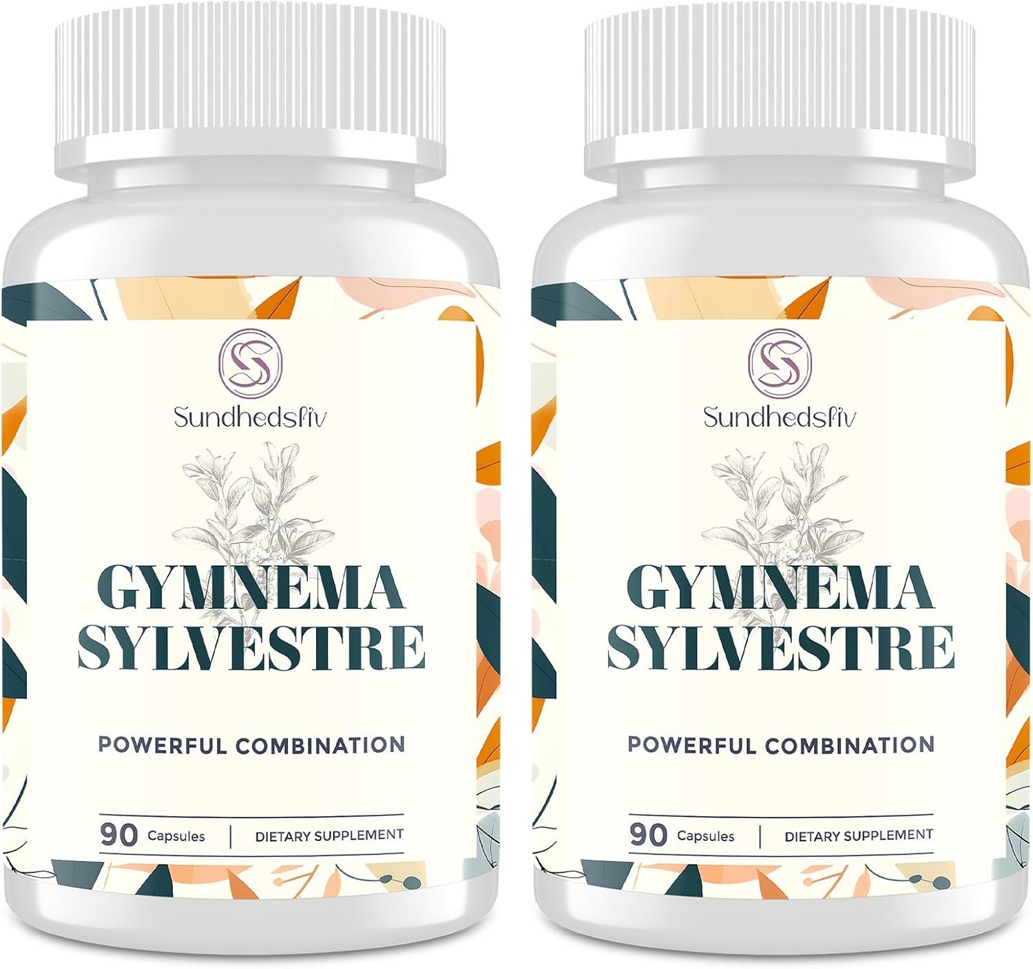 16 in 1 Blxxd Sugr Effective Gymnema Sylvestre Supplement 2100MG | with Berberine, Cinnamon, Bitter Melon | Vitamins, Magnesium & Chromium | 2Pack