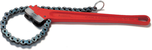 Ridgid C36 4-1\/2" Heavy-Duty Chain Wrench, Red, Small