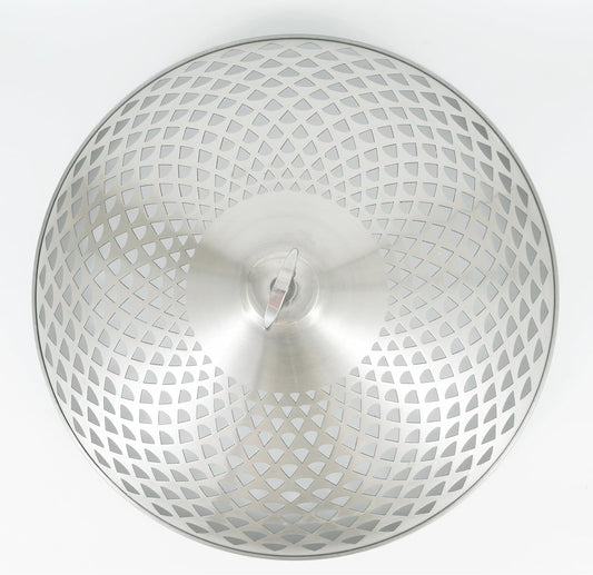 Spark Shield for Solo Stove Bonfire fit for Circular Fire Pit 19.5-18.5in.304 Stainless Steel Fire Pit Spark Screen for Patio, Backyard, and Outdoor Use - Stops Embers and Sparks, silver