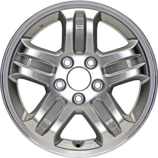 Partsynergy Replacement For New 16 Inch Aluminum Wheel Rim Fits 2003-2004 Honda Pilot 5 Lug 114.3mm 5 Spokes 16x6.5 inch