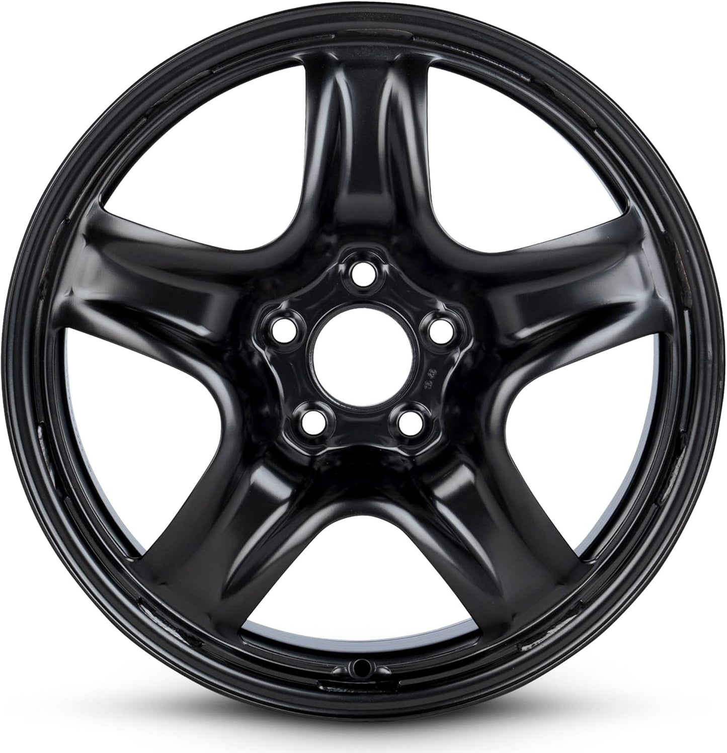 For 2005-2010 Chevrolet Cobalt 17 Inch Black Painted Steel Rim - OE Direct Replacement - Road Ready Car Wheel