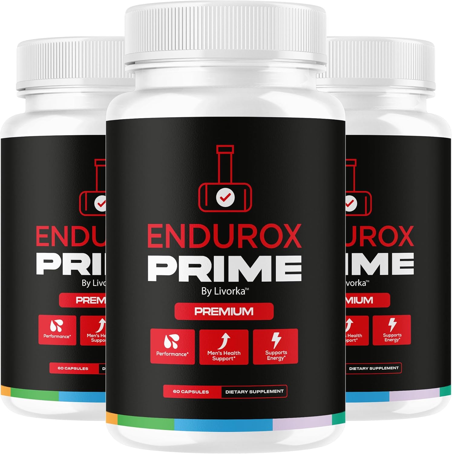 (3 Pack) Endurox Prime Pills for Men - Endurox Prime Capsules Premium All Natural Premium Advanced Formula, Enduroxprime Supplement Pills Overall Health & Wellness Reviews, 180 Capsules for 3 Months