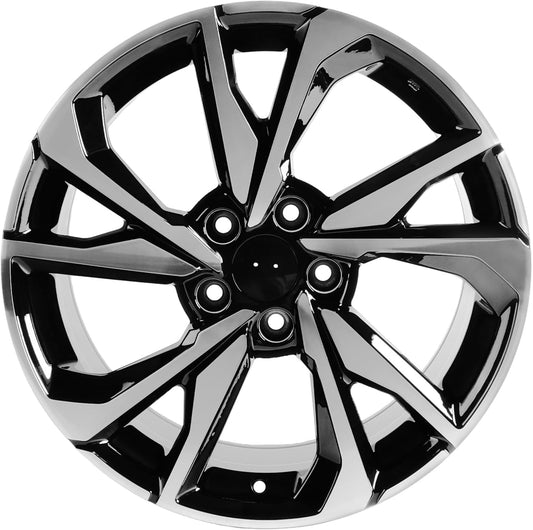 18Inch 18"x8" Single Wheel Rim Fits For Honda Civic 2017 2018 2019 2020 2021, OE Direct Replacement Rim 42700TBFA91