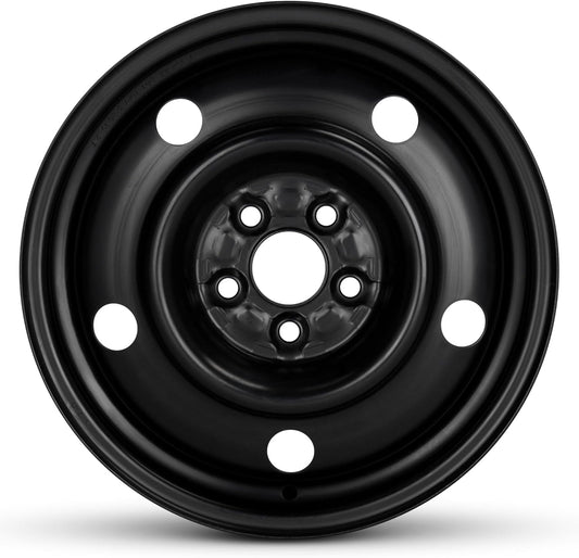 For 2000-2004 Subaru Legacy 15 Inch Painted Black Steel - Genuine OEM Rim - Road Ready Car Wheel
