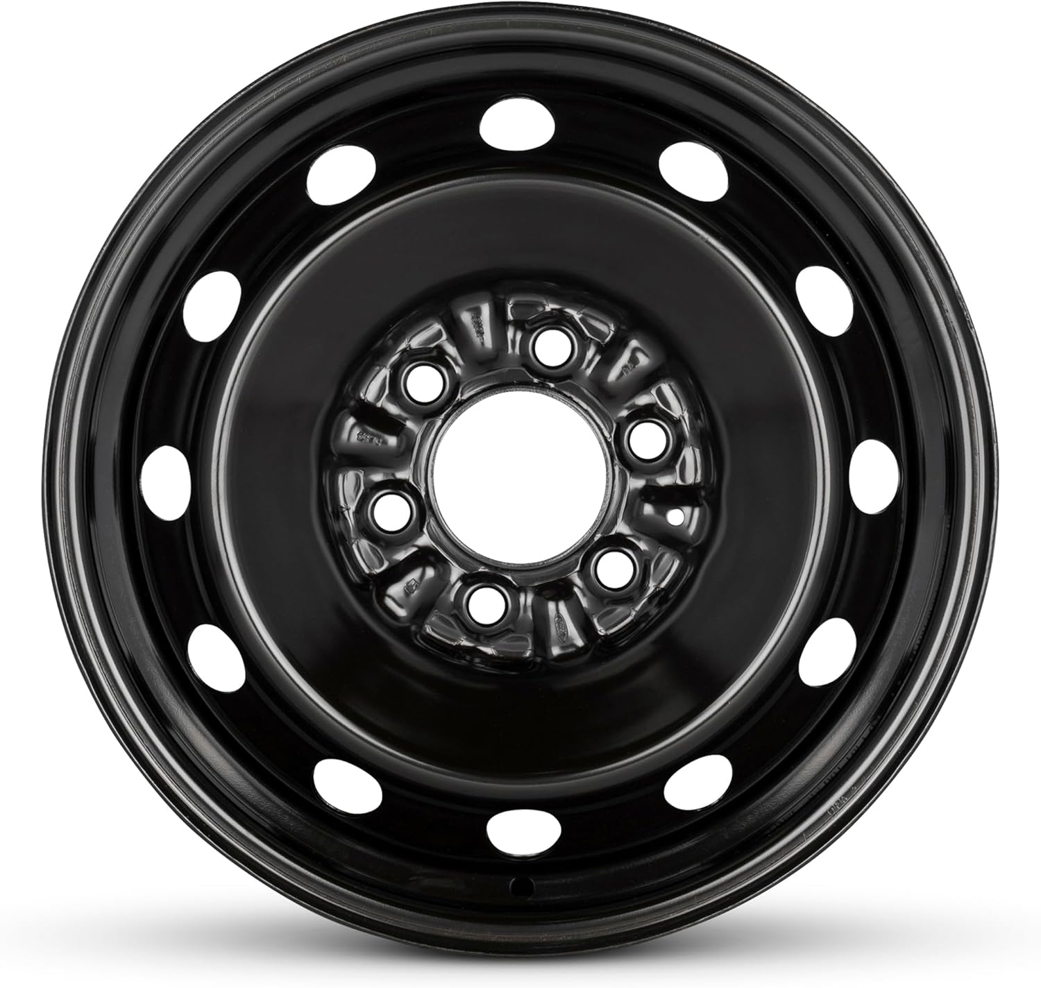 For 2004-2014 Ford Expedition 17 Inch Painted Black Steel - Genuine OEM Rim - Road Ready SUV Wheel