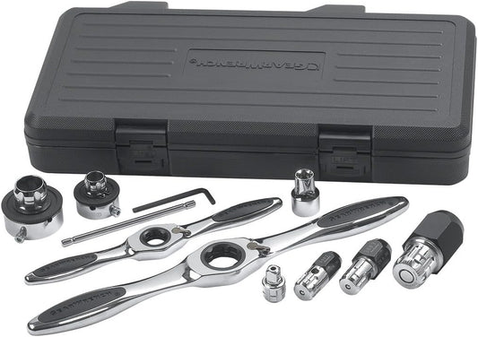 GEARWRENCH 11 Pc. Ratcheting Tap and Die Drive Tool Set - 82807