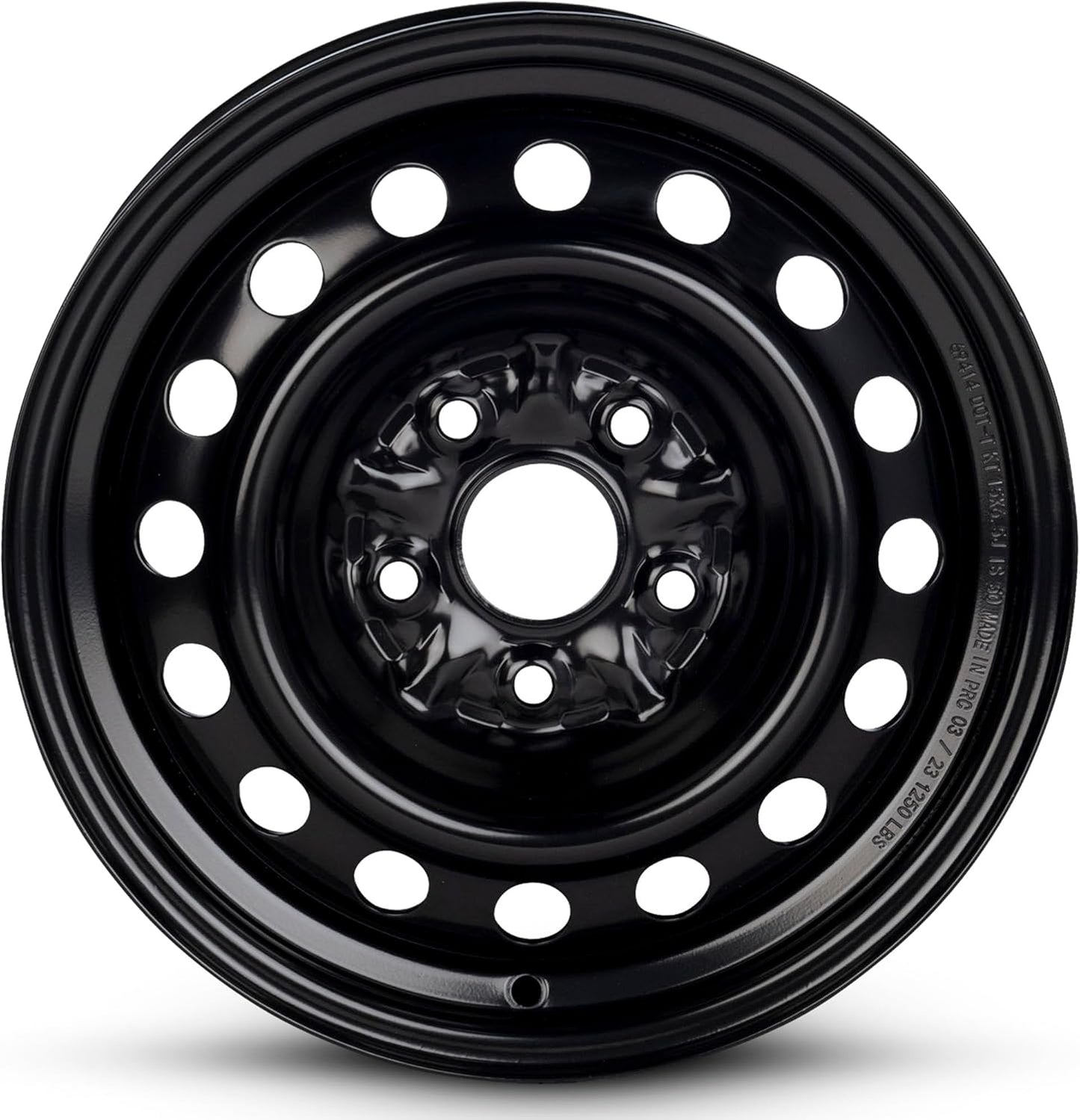 For 1998-2003 Toyota Sienna 15 Inch Painted Black Rim - OE Direct Replacement - Road Ready Car Wheel