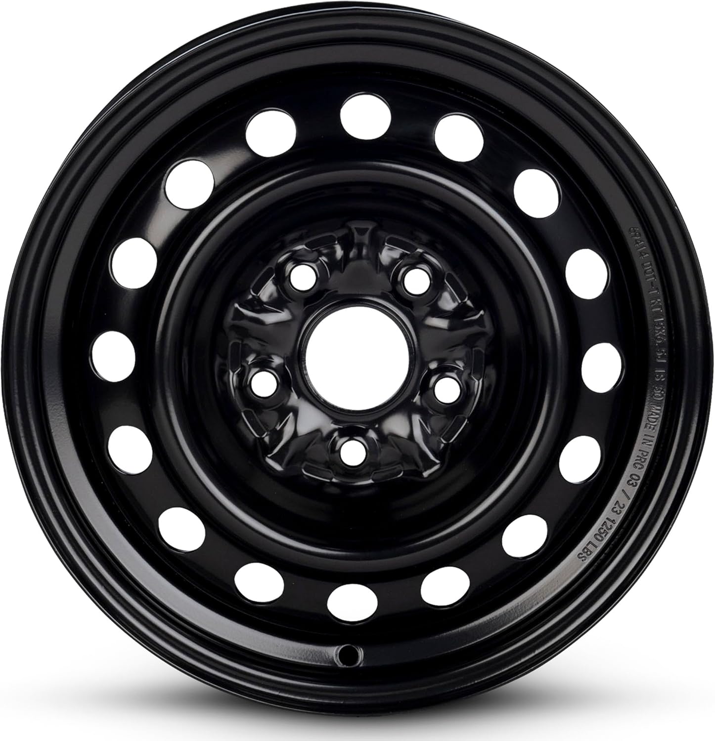 For 1998-2003 Toyota Sienna 15 Inch Painted Black Rim - OE Direct Replacement - Road Ready Car Wheel