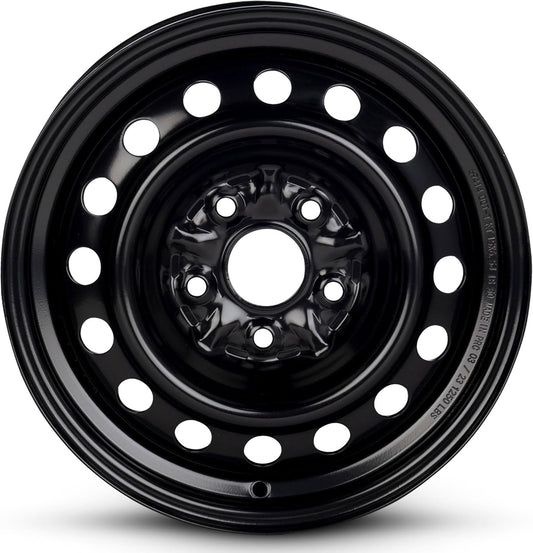 For 1998-2003 Toyota Sienna 15 Inch Painted Black Rim - OE Direct Replacement - Road Ready Car Wheel