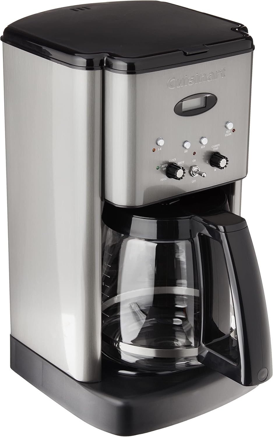 Cuisinart 12 Cup Brew Central Maker Coffee Maker2, Black Stainless Steel, DCC-1200BKSNAS