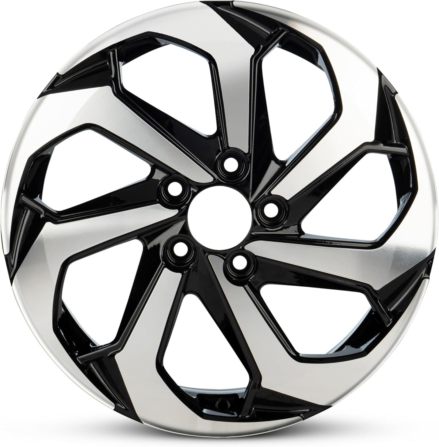 for 2016-2017 Honda Accord 17 Inch Machined Black Rim - OE Direct Replacement - Road Ready Car Wheel