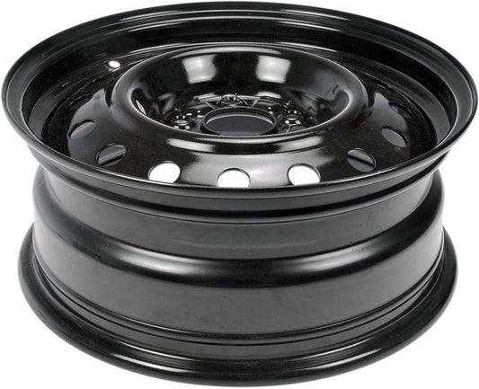 Dorman 939-247 16 x 6.5 In. Steel Wheel Compatible with Select Nissan Models, Black