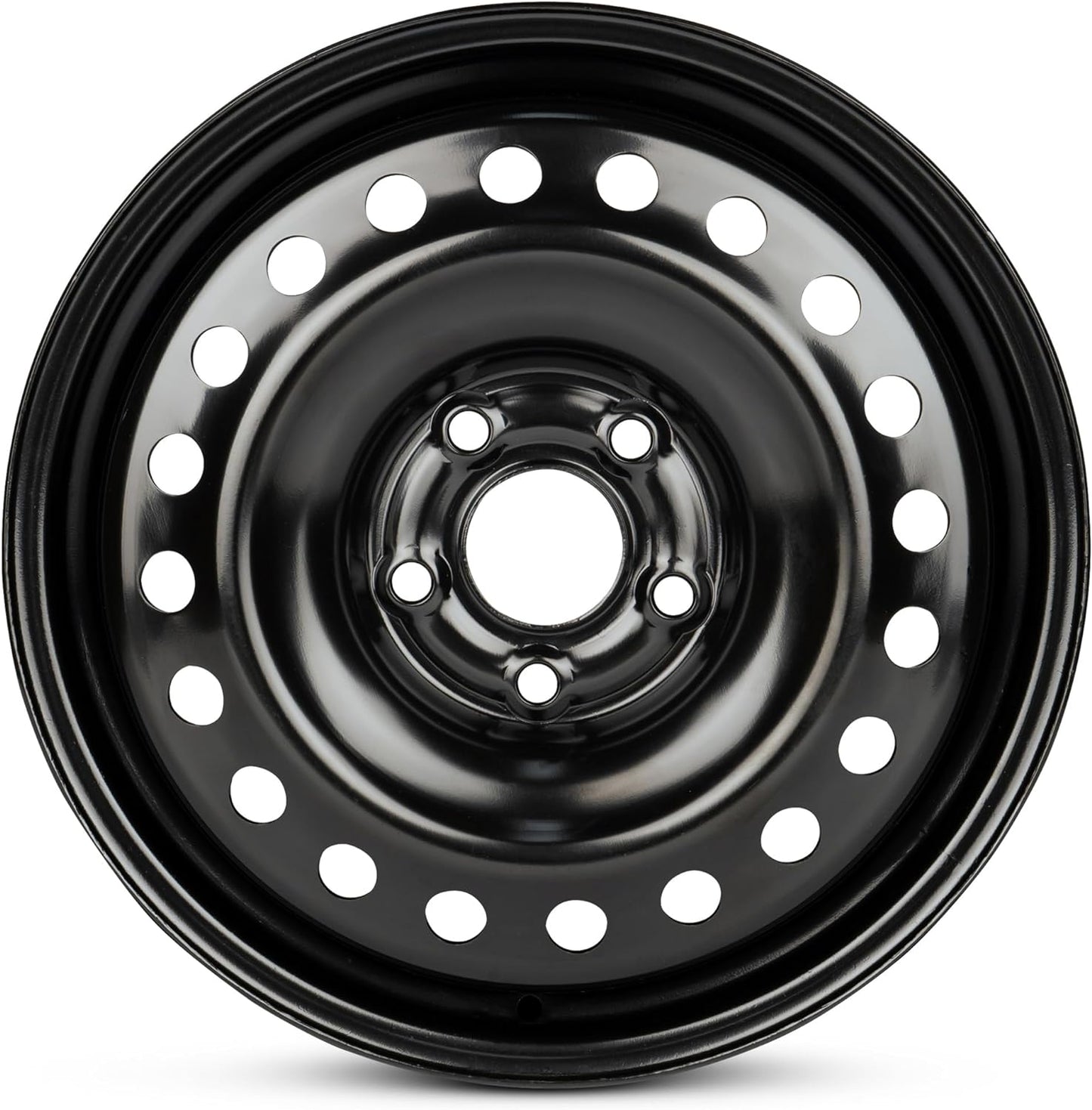 For 2008-2015 Nissan Rouge 16 Inch Painted Black Rim - OE Direct Replacement - Road Ready Car Wheel