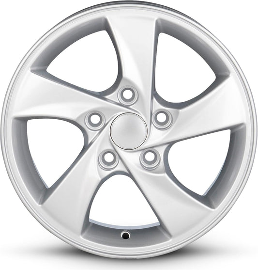 For 2010-2020 Hyundai Elantra 15 Inch Painted Silver Rim - OE Direct Replacement - Road Ready Car Wheel