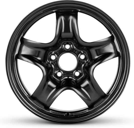 for 07-08 Chevrolet Cobalt 16 Inch Black Steel Rim - OE Direct Replacement - Road Ready Car Wheel