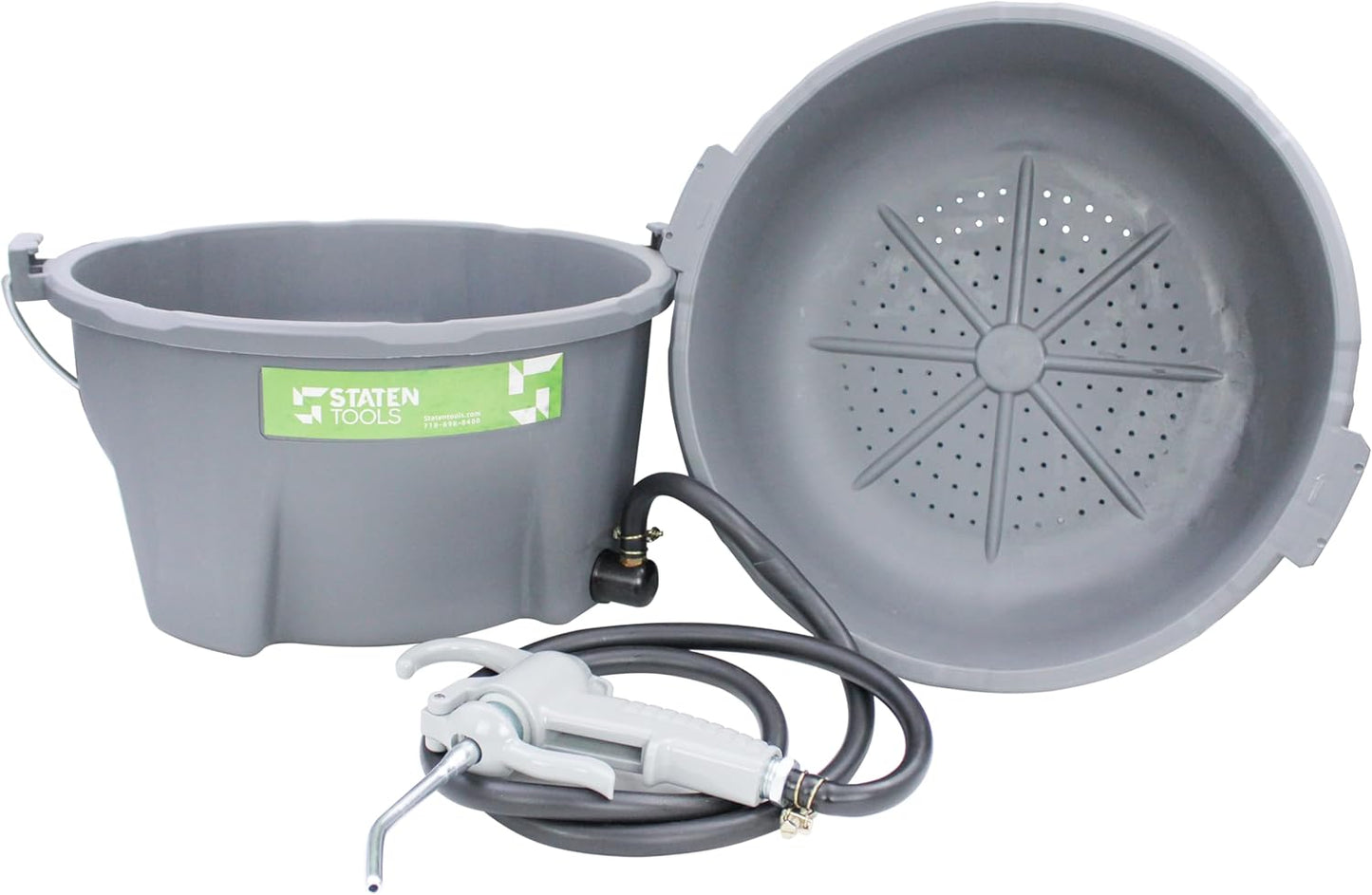 Staten Tools 418 Oiler Oil Bucket Handheld Oiler Gun Compatible with Ridgid 300 oiler, 10883, 535, 700, 12R and 690