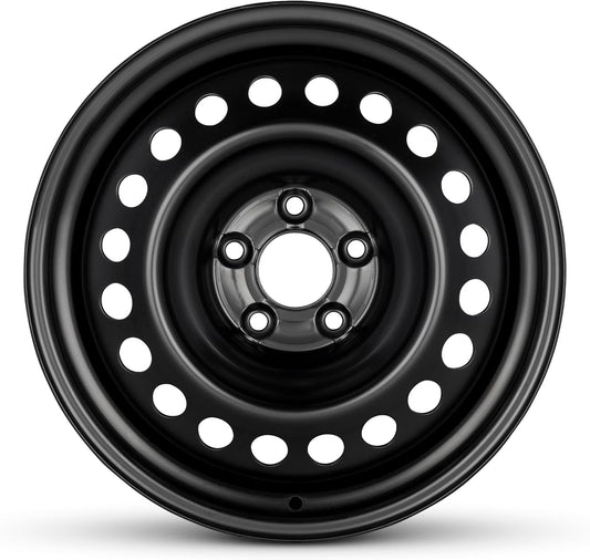 For 2014-2020 Nissan Rogue 17 Inch Painted Black Steel - Genuine OEM Rim - Road Ready SUV Wheel