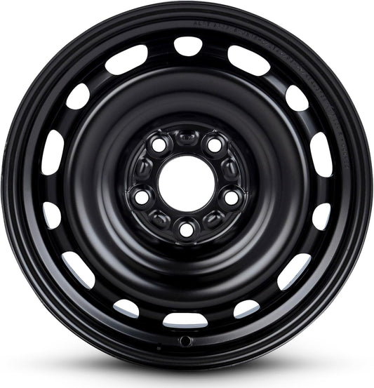 For 10-13 Mazda 3 16 Inch Black Steel Rim - OE Direct Replacement - Road Ready Car Wheel