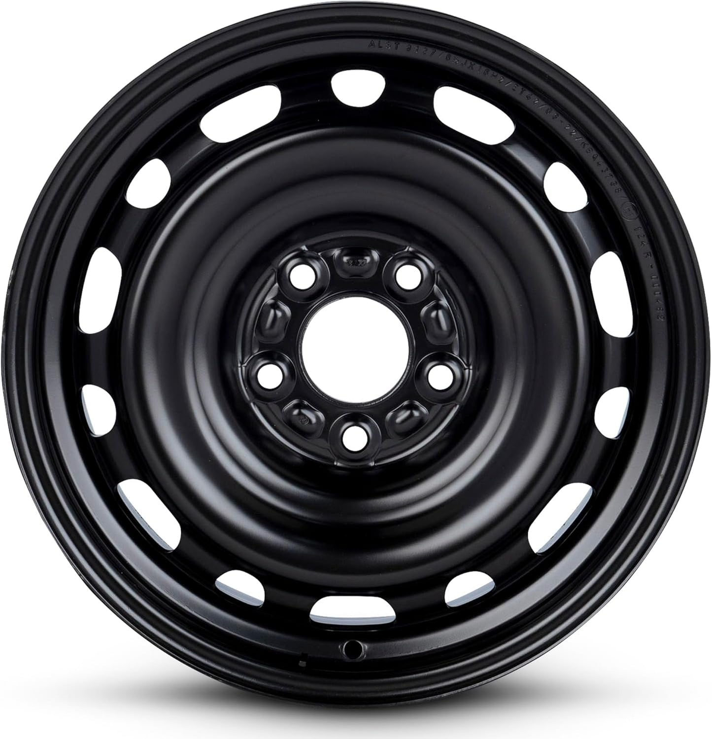 For 91-04 Mazda 323 16 Inch Painted Black Steel Rim - OE Direct Replacement - Road Ready Car Wheel