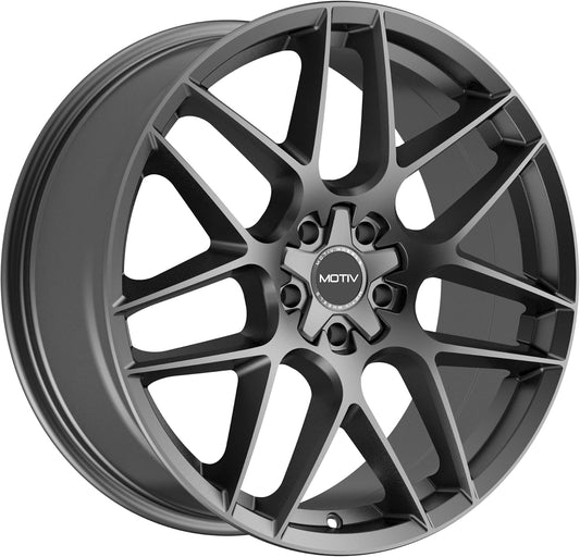 Motiv 435G 20x8.5 5x4.5"/5x120 +40mm Gunmetal Wheel Rim 20" Inch