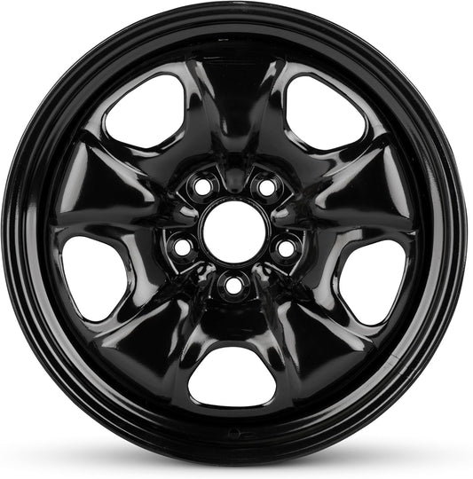 For 2010-2012 Saab 44809 18 Inch Painted Black Rim - OE Direct Replacement - Road Ready Car Wheel
