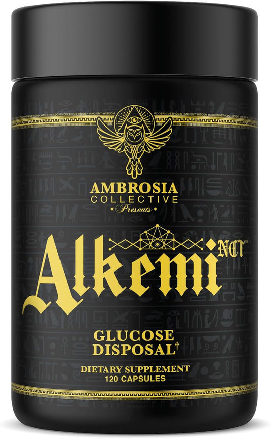 Alkemi NCT® - Support Agent with Berberine, ProCynCi® Cinnamon Extract, Chromium Picolinate, InSea2®, and GlucoVantage