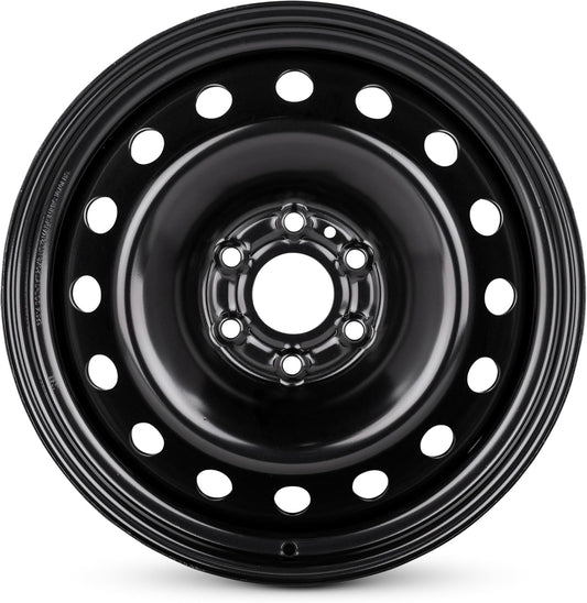 For 04-14 Chevrolet Avalanche 20 Inch Painted Black Steel Rim - OE Direct Replacement - Road Ready Truck Wheel