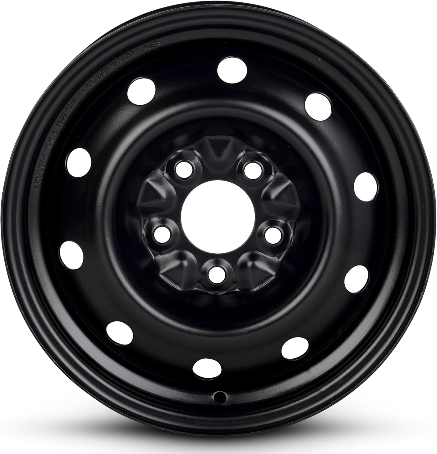 For 2001-2007 Dodge Caravan 15 Inch Painted Black Rim - OE Direct Replacement - Road Ready Car Wheel