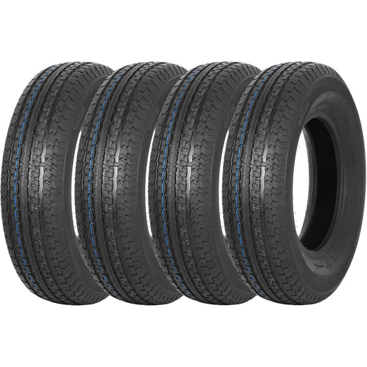 WEIZE 15 in ST205/75R15 Trailer Tire Set of 4
