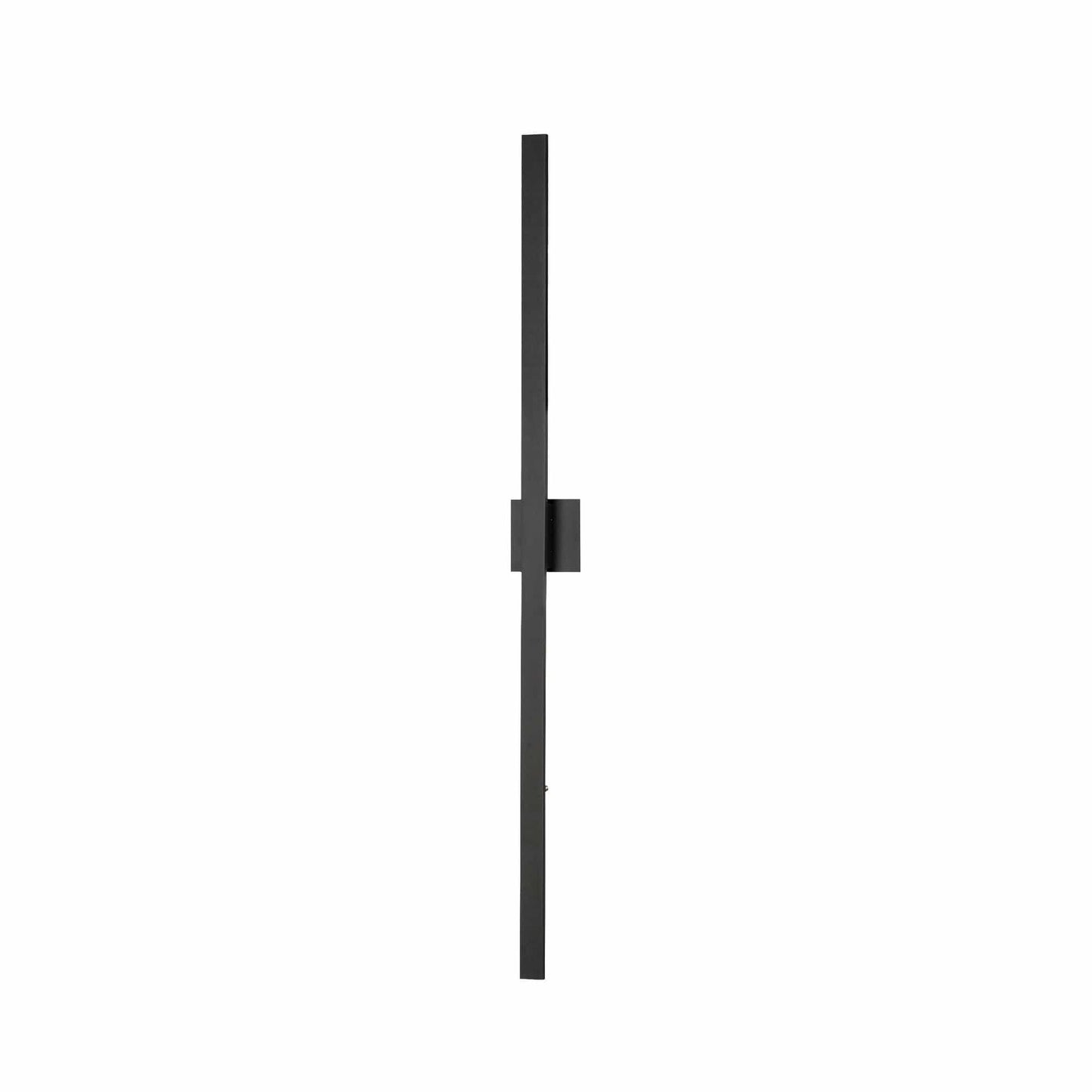 ET2 Alumilux Line 2-Light Contemporary / Modern Black Led Outdoor Wall Light