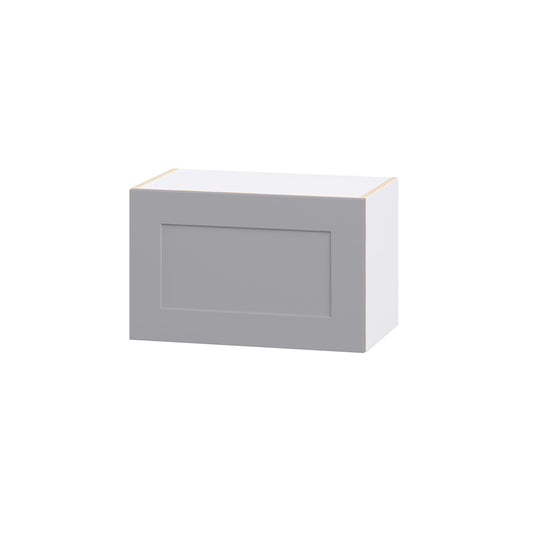 Hugo&Borg Beaumont 24-in W x 15-in H x 14-in D Slate Gray Wall Fully assembled Cabinet Recessed Panel